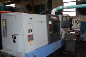 Doosan PUMA 300 CNC machine at SC Industries in Houston.