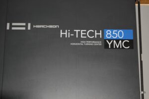 Hwacheon Hi-TECH 850 YMC Horizontal Turning Center at SC Industries, Houston.