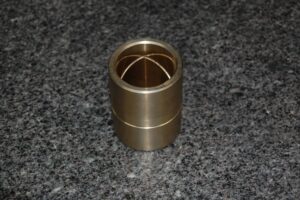 Brass component fabricated at SC Industries, in Houston.