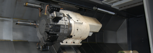 High precision tools head in Torneado Center of SC Industries Inc. | Complex component machining with precision and efficiency. Avant -garde technology for exceptional results.